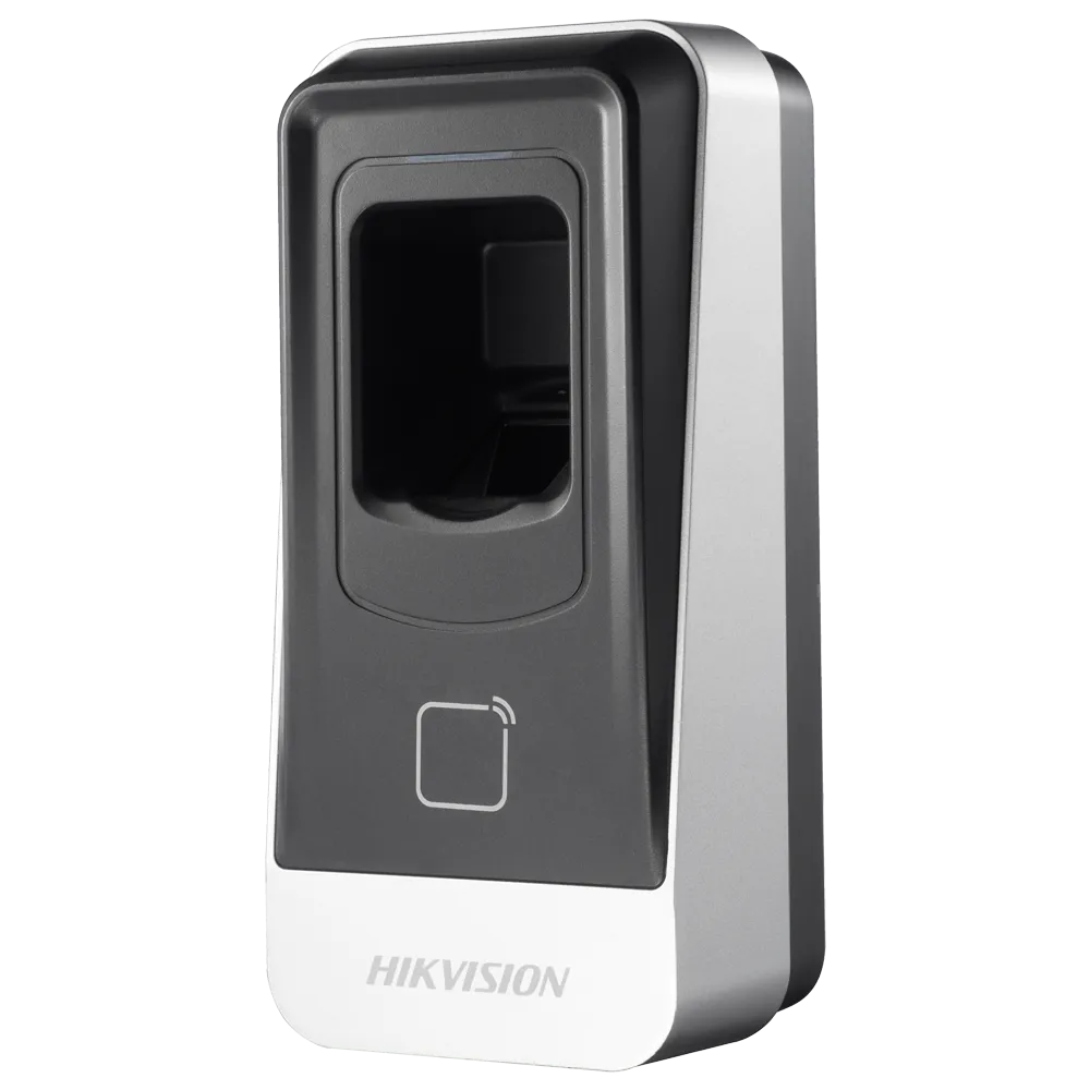 Terminal Biométrico Hikvision DS-K1201AMF Huella RFID Exterior
