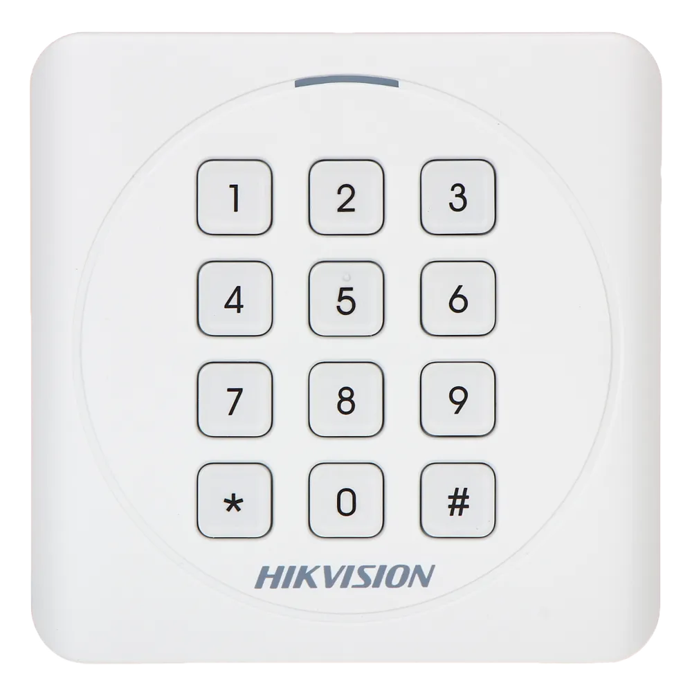 Lector RFID EM HIKVISION DS-K1801EK 125 kHz Wiegand Exterior