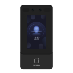 Control de acceso y presencia PoE IP65 - Facial, tarjeta EM, QR y PIN - Marca Hikvision