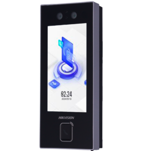 Control de acceso y presencia PoE IP65 - Facial, tarjeta EM, QR y PIN - Marca Hikvision