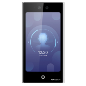 Control de acceso y presencia IP65 - Facial, tarjeta MF DESFire y PIN - Marca Hikvision