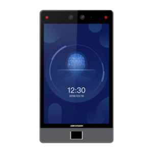 Control de acceso y presencia IP65 - Facial, huella, tarjeta MF DESFire y PIN - Marca Hikvision