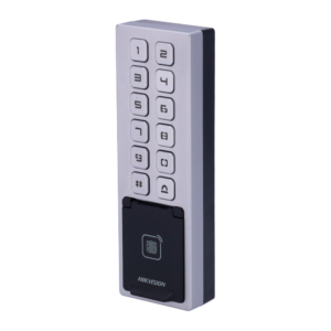 Control de acceso IP65 IK08 - Huella, tarjeta EM y PIN - Marca Hikvision