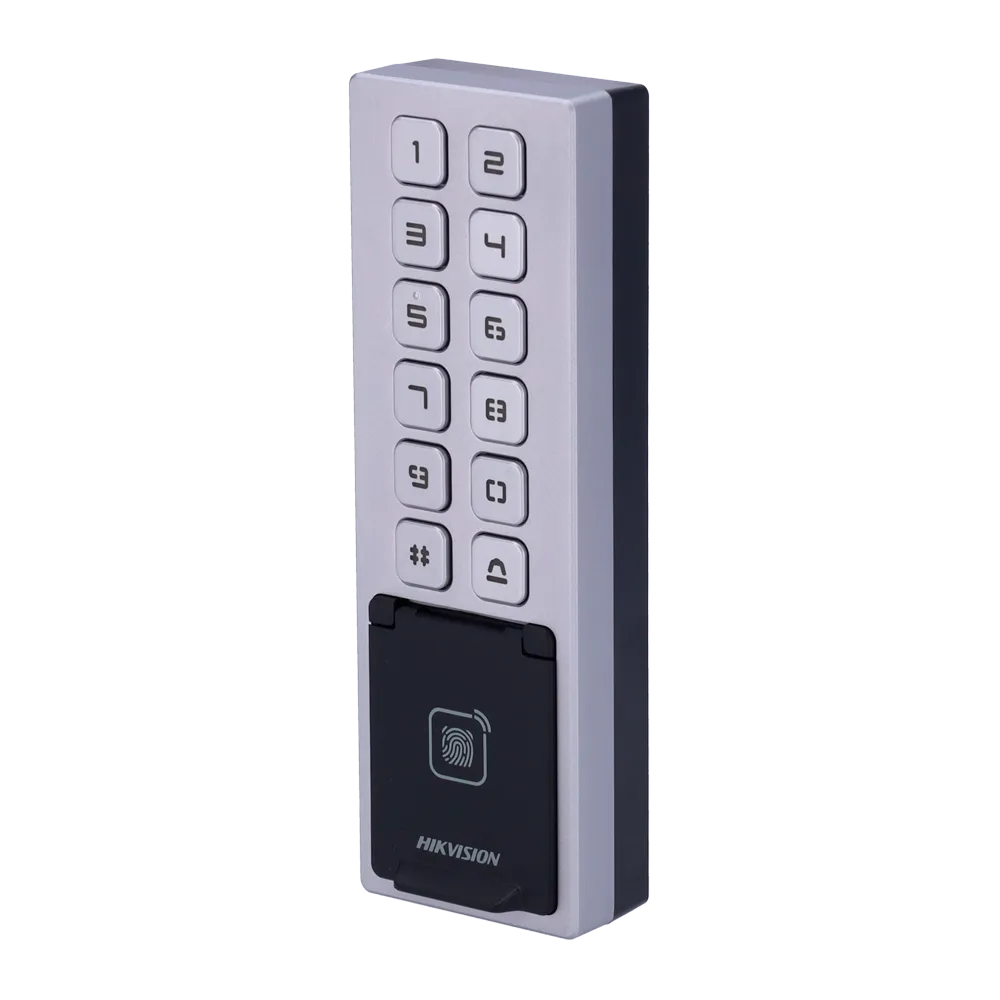 Control Acceso Hikvision DS-K1T805EBFWX Huella Tarjeta PIN