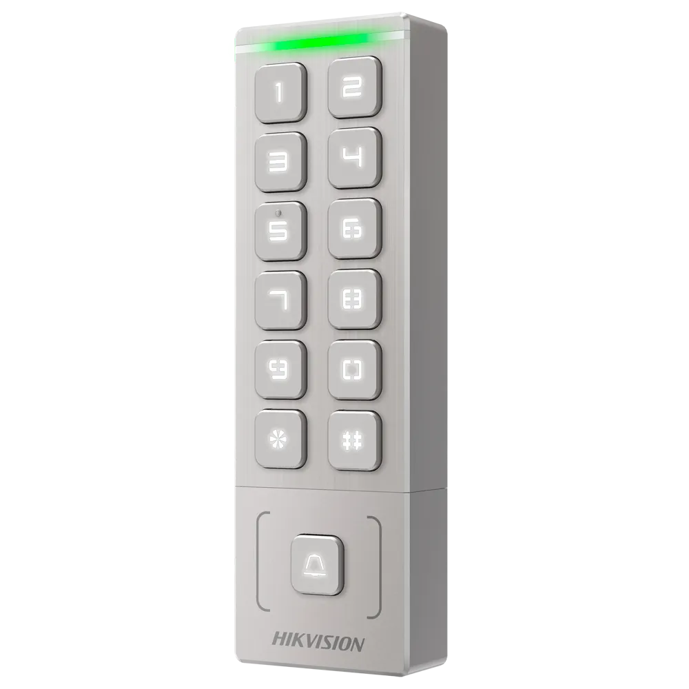 Control Acceso IP65 DS-K1T809EX Hikvision Tarjeta EM PIN