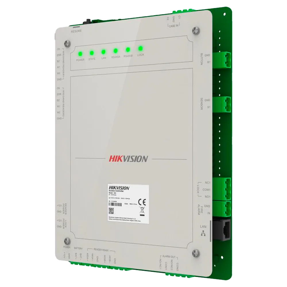 Controladora Acceso DS-K2621X(P) Hikvision Multi-identificación
