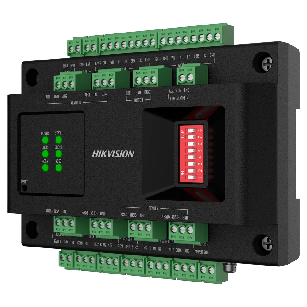 Controladora Acceso Extensora DS-K2M002X Hikvision Facial