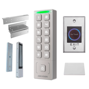 Kit de control de acceso - Tarjeta EM y PIN - Marca Hikvision