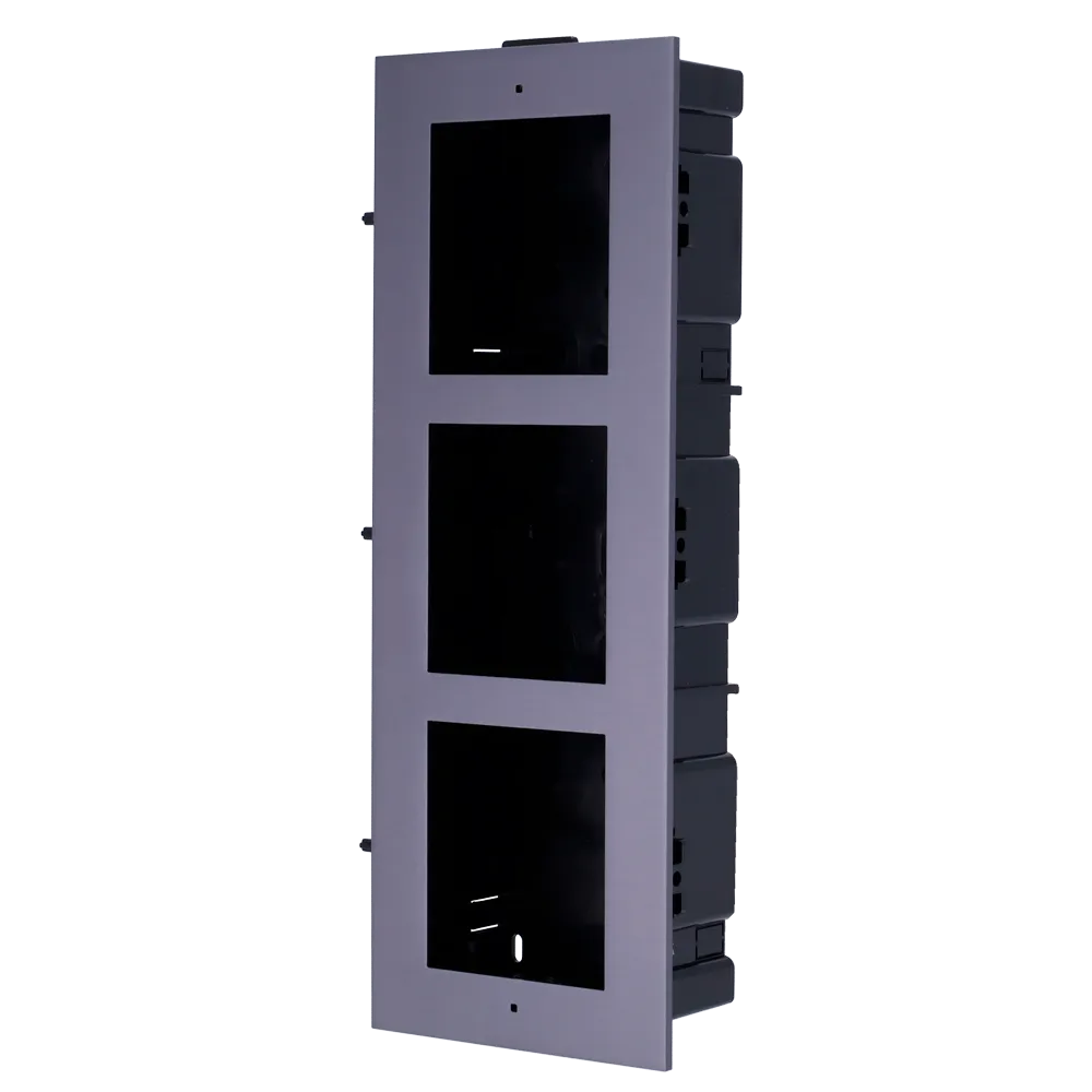 Caja Registro Empotrada Hikvision DS-KD-ACF3 3 Módulos