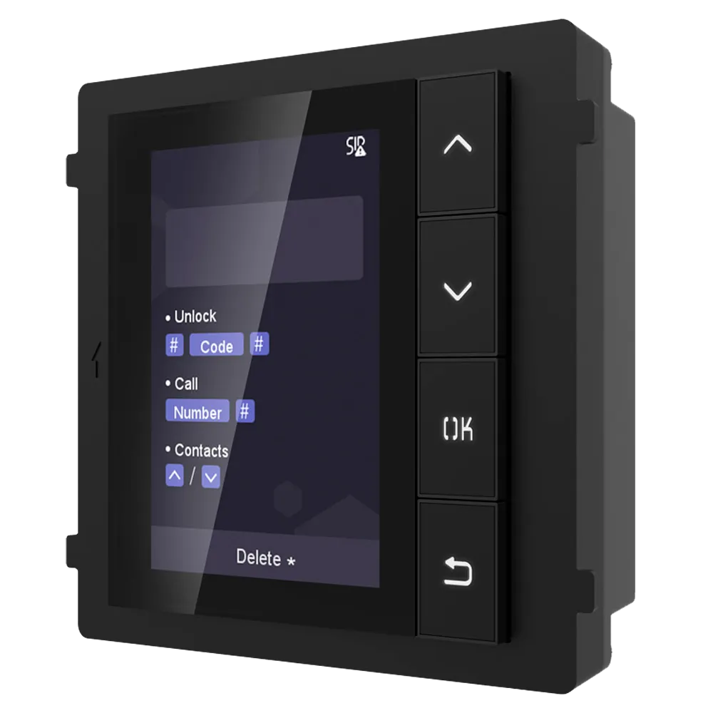 Placa Videoportero Hikvision DS-KD-DIS IP65 Modular