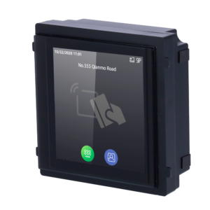 Placa videoportero - Hikvision - sin WiFi, sin PoE - IP65 IK08 - Acceso EM/PIN/Teclado - Ref. DS-KD-TDE