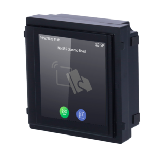 Placa videoportero - Hikvision - sin WiFi, sin PoE - IP65 IK08 - Acceso MIFARE/PIN/Teclado - Ref. DS-KD-TDM