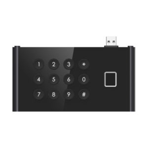 Accesorio Videoportero Módulo teclado + huella Hikvision DS-KDM9403-FKP - Compatible videoportero DS-KD9403 - IP65