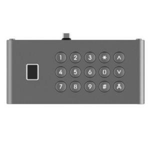 Accesorio Videoportero Módulo teclado + huella Hikvision DS-KDM9633-FKP - Compatible videoportero DS-KD9633 - IP65