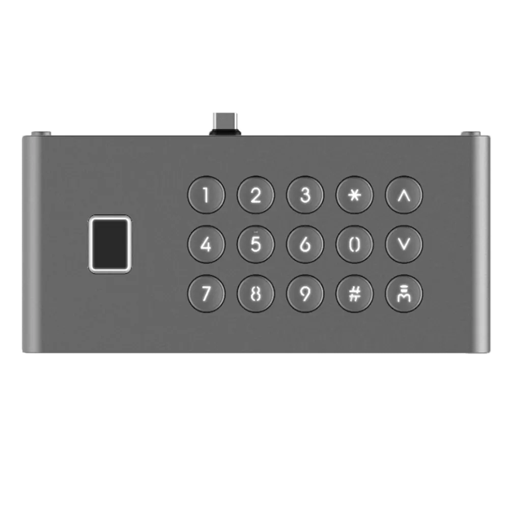 Módulo Teclado Huella Hikvision DS-KDM9633-FKP IP65