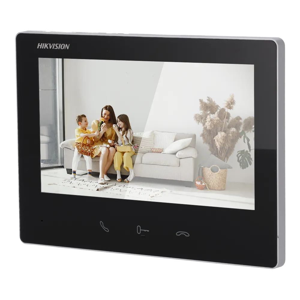 Monitor Videoportero 2 Hilos HD Hikvision DS-KH7300EY-WTE2 7"