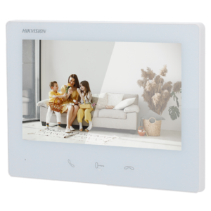 Monitor Videoportero 2 Hilos HD Hikvision DS-KH7300EY-WTE2/White - 7" - Blanco