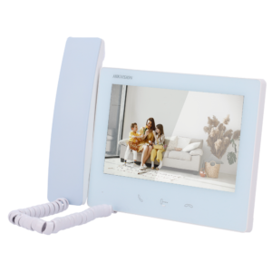 Monitor Videoportero 2 Hilos HD Hikvision DS-KH7300EY-WTHE2/White - 7" - Blanco