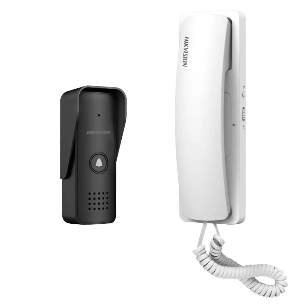Kit Videoportero 2 Hilos Hikvision DS-KIS103 Analógico