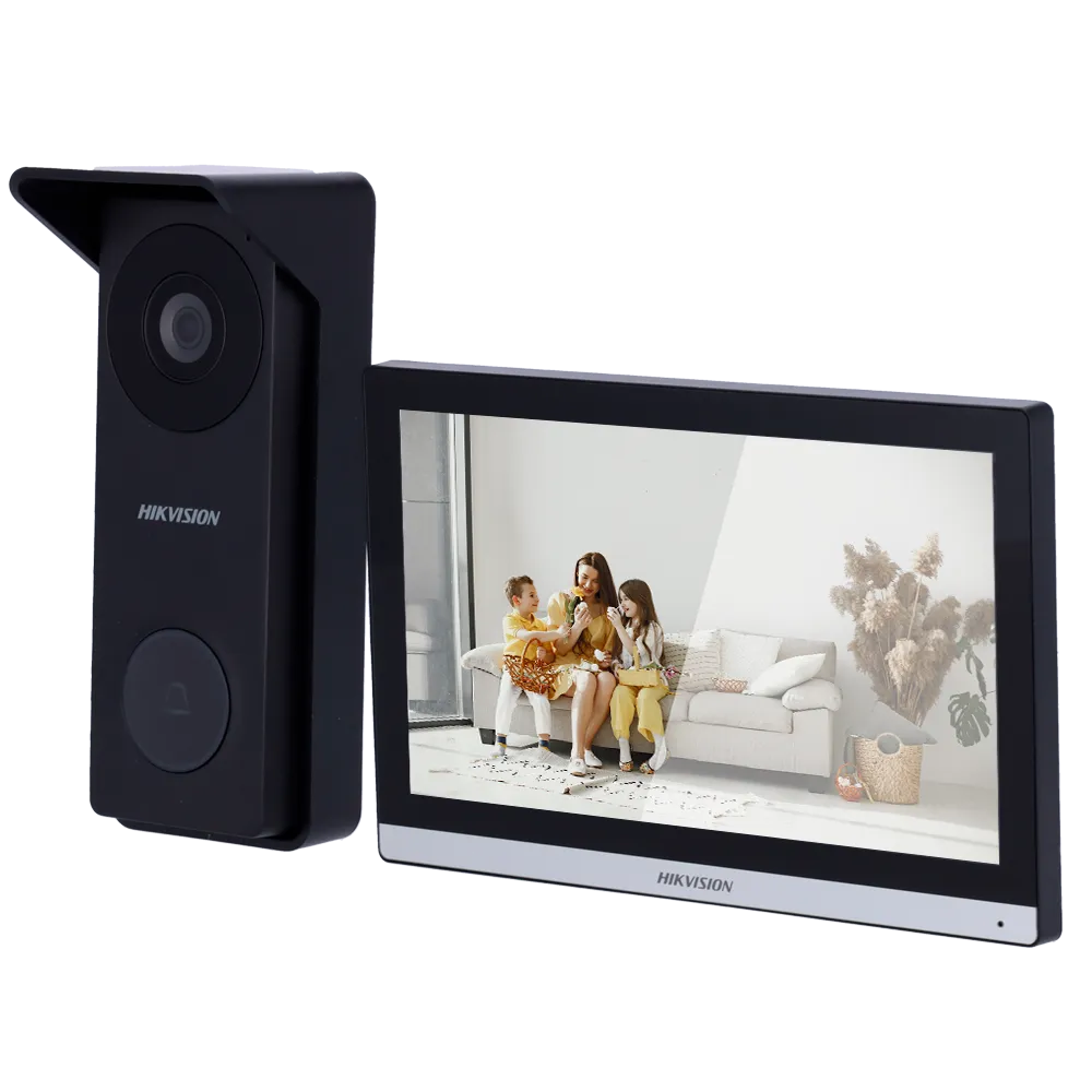 Kit Videoportero Analógico Hikvision DS-KIS313-P(B)