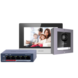 Kit Videoportero IP PoE Hikvision DS-KIS602(B)
