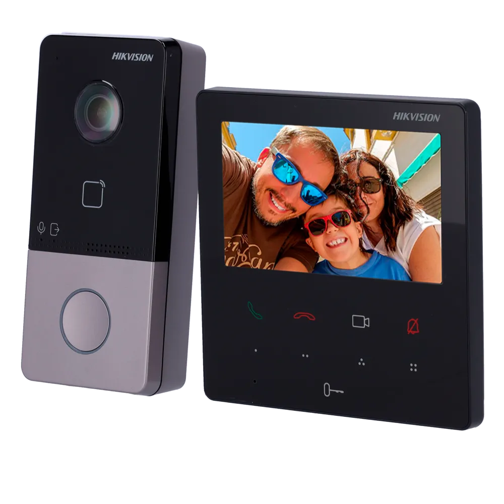 Kit Videoportero IP WiFi Hikvision DS-KIS606-P