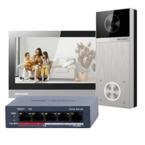 Kit Videoportero IP WiFi PoE Hikvision DS-KIS613-S