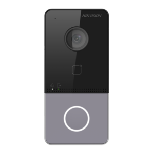 Placa videoportero - IP - superficie - Hikvision - Cámara 2 Mpx - sin WiFi, PoE - IP65 - Acceso MIFARE - Ref. DS-KV6113-PE1(C)
