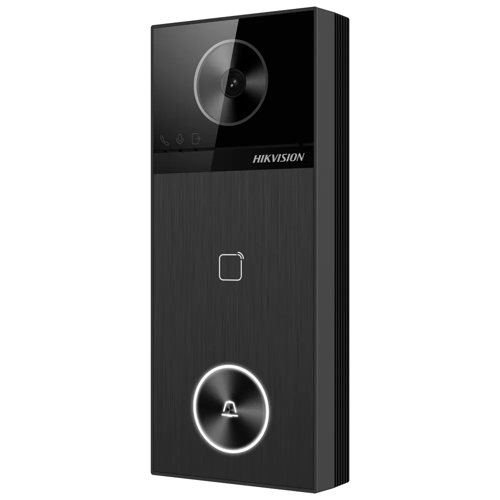 Placa Videoportero IP Hikvision DS-KV6114-WBE1 4Mpx WiFi PoE