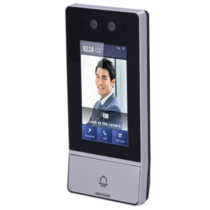 Placa videoportero - IP - superficie - Hikvision - Cámara 2 Mpx - WiFi, sin PoE - IP65 IK08 - Acceso MIFARE/PIN/QR/Facial - Ref. DS-KV9503-WBE1