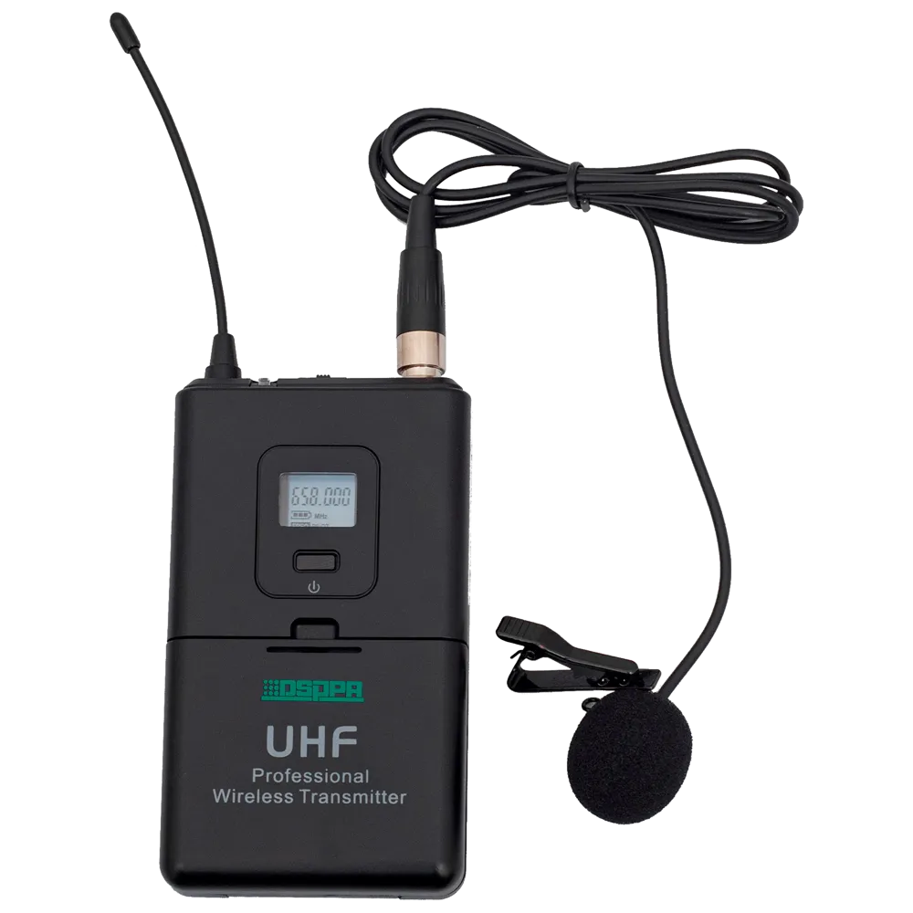 Micrófono inalámbrico UHF DSPPA-D5812 para megafonía