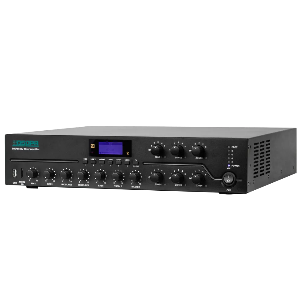 DSPPA-DMA6500U Amplificador Mezclador Digital 500W 100V