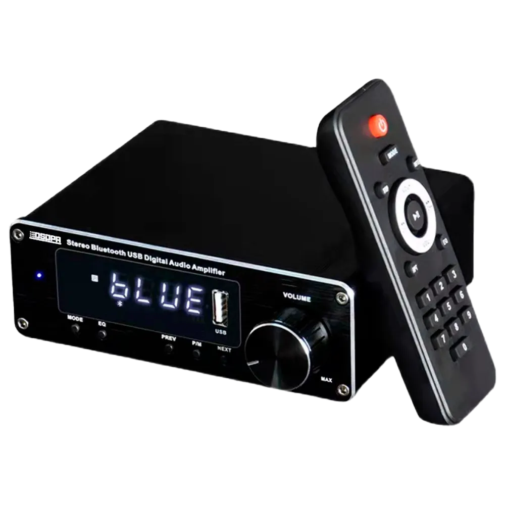 DSPPA-Mini50 Amplificador Reproductor 2x60W USB Bluetooth