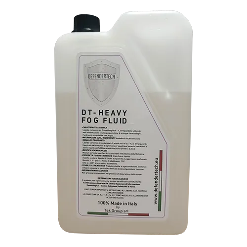 DT-FOG15 Recarga Niebla 1.5L para Generadores Antirrobo