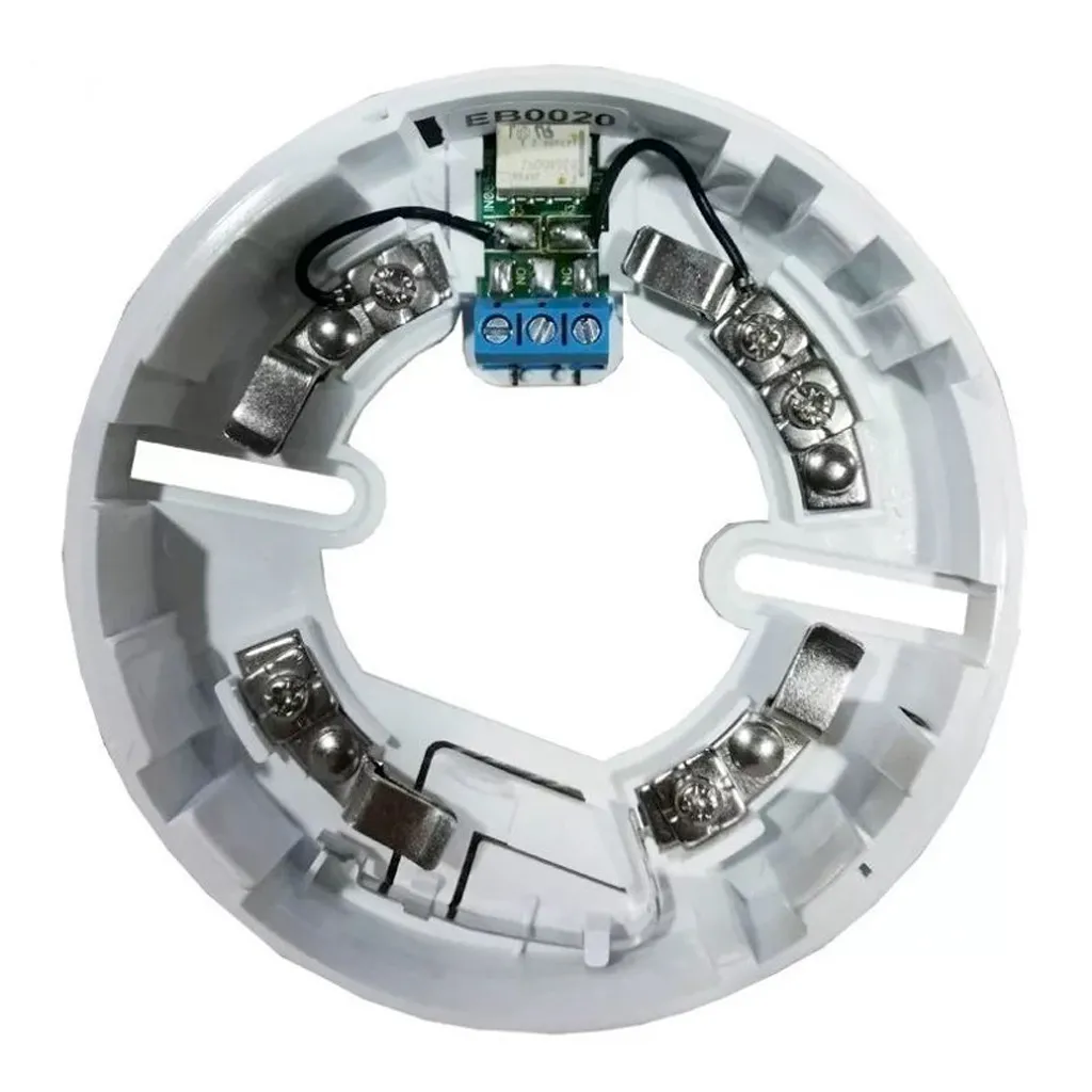 Base Detector INIM EB0020 con Relé Superficie Blanca ENEA