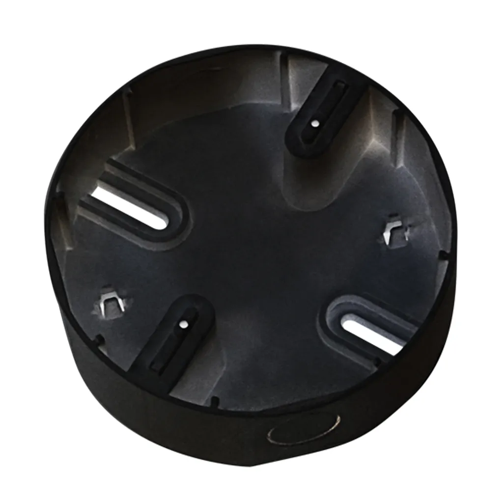 INIM EB0030B Base Tubo Visto Detectores ENEA IRIS Negro