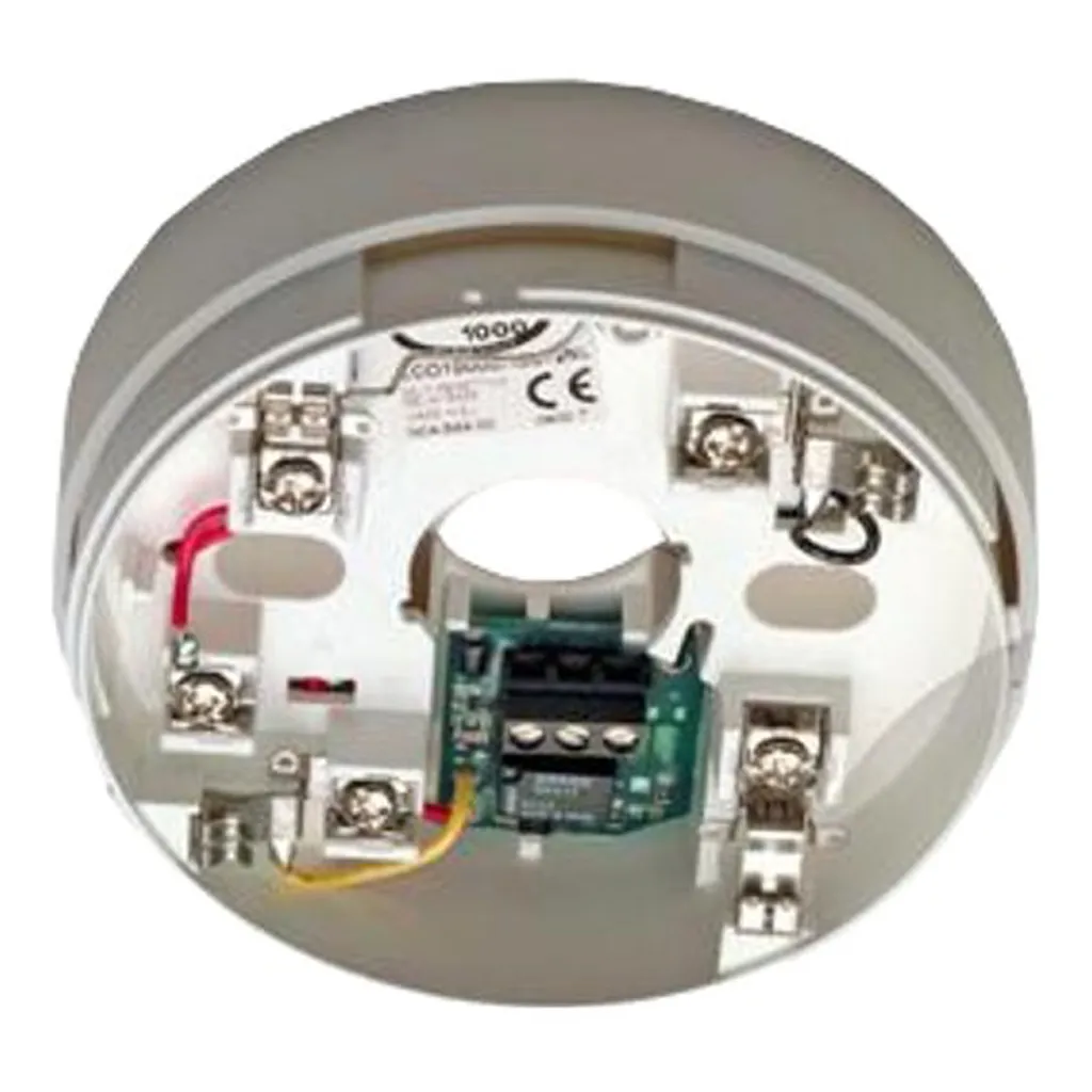 Base Detector ECO1000BREL12NL con Relé Superficie Blanco