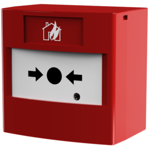 Pulsador de alarma manual vía radio - Elemento reseteable - Marca Hochiki (EK-WL8-CP)