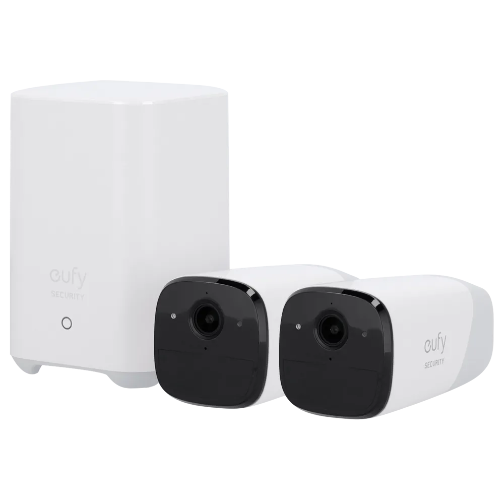 Eufy EUFY-CAM2PRO-S221 Kit Videovigilancia 2K WiFi Batería