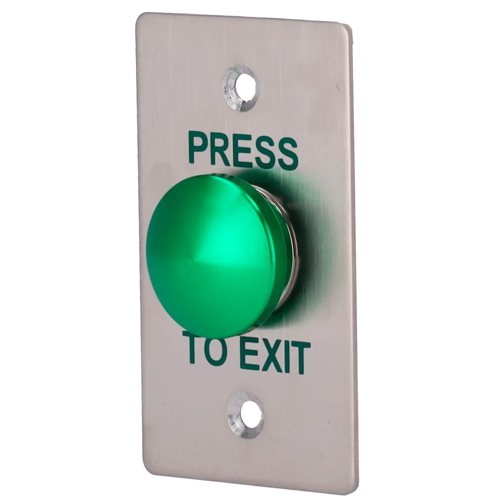 Pulsador Liberación EXITBUTTON305-SLIM Acero Inoxidable