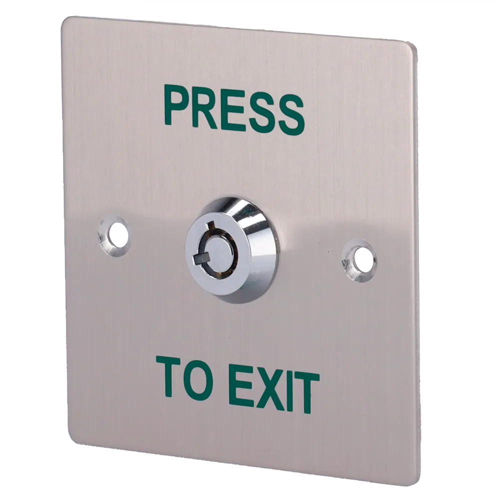 Pulsador Liberación EXITBUTTON307 Acero Inoxidable Sib