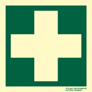 Señal / Cartel de Botiquín. Clase B