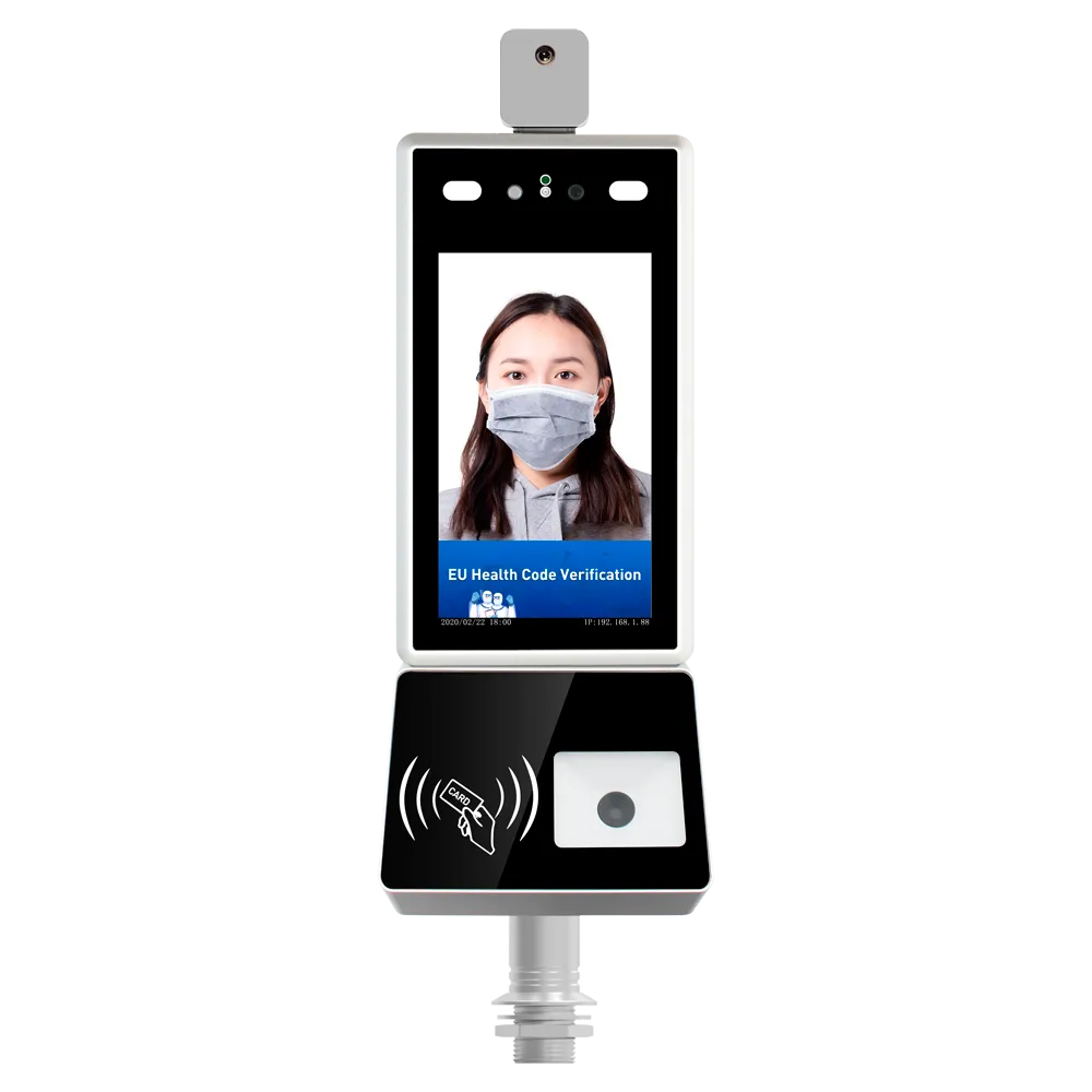 Escáner Green Pass FACE-TEMP-QR-T Pasaporte COVID EU