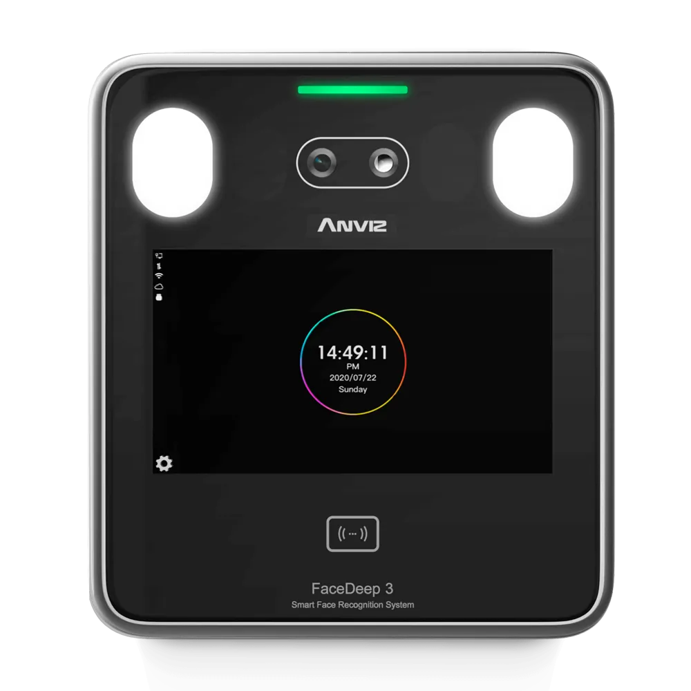 Control Acceso Facial Anviz FACEDEEP3-PRO Tarjeta y PIN