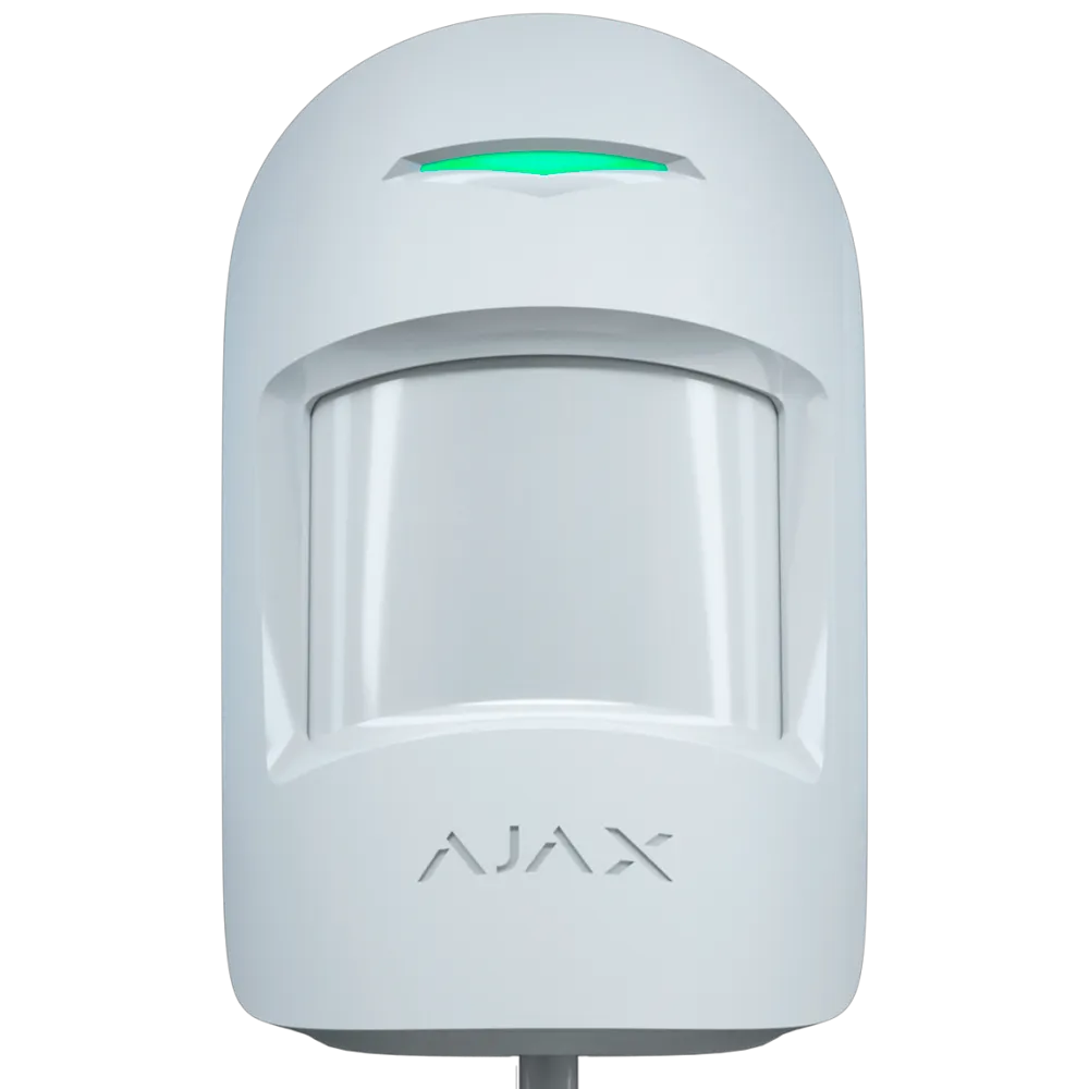 Detector PIR Doble FIBRA-MOTIONPROTECTPLUS-W-NF Ajax Certificado NFA2P Grado 2