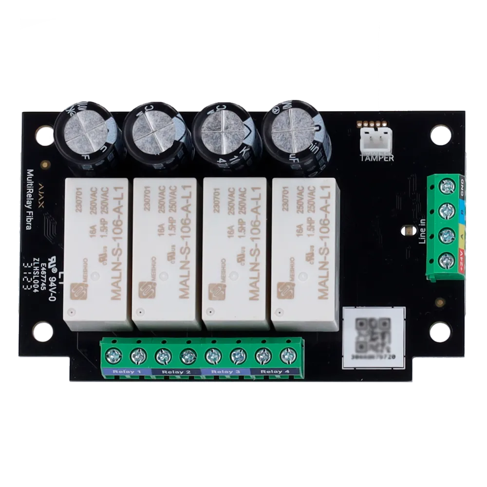 AJAX FIBRA-MULTIRELAY Módulo Relé Fibra para Automatismos