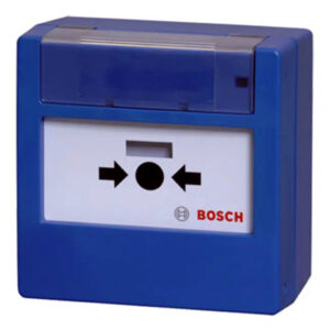 BOSCH - FMC-420RW-GSRBU - Pulsador de alarma Analógico rearmable superficie IP54 azul