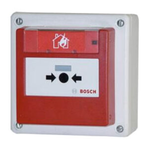 BOSCH - FMC-420RW-HSRRD - Pulsador de alarma Analógico rearmable superficie exterior IP67 rojo