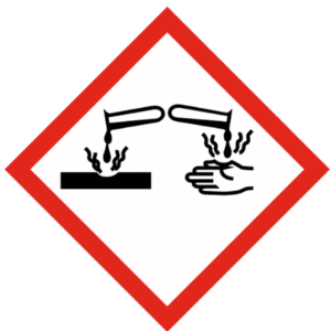 Señal de Sustancias corrosivas