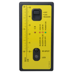 GJD - Buscador de haces - Instalación correcta de detectores láser